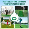 Thatyro 3 Pack Golf Putting Cup Set, Green Golf Hole