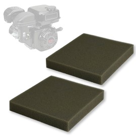 JMCHstore 2 Air Filter Foam for Predator non hemi 212 Engine, Square Shaped Sponge Cleaner Element For Harbor Freight Rato Power Motor R210III 212cc Gas Engine