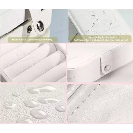 Dolores Caja De Joyería Pulseras Anillos Portátil Organizador Joyas