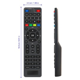 VINABTY Neu UNIVERSAL Fernbedienung Ersatz für Decoder Digitale Terrestre I-ZAP T365-PLAY Remote Controller