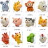 12 pcs animal minifigure resin cute zodiac animal resin zodiac