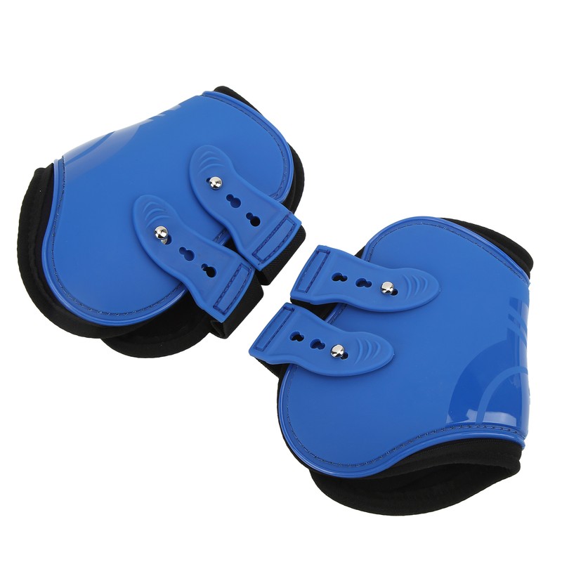 2Pcs PU Neoprene Leg Horse Boots Horse Leg Brace Guards