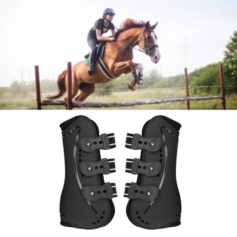 Horse Front Leg Boots Impact Resistance Shock Absorbing Breathable Horse