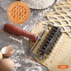 Stainless Steel Dough Lattice Top Cookie Pie Pizza Bread Pastry