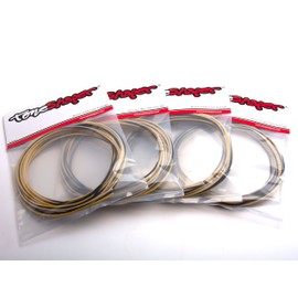 Gavitt Cloth Push-Back Wire for Electric Guitars, 10 Feet ea. of White/Black/Yellow, 22 AWG Copper Stranded, Vintage Textile Braid, Tinned Overcoat