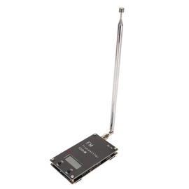 2000M FM Transmitter Professional Long Range 76‑108Mhz 0.5W 500mW Stereo Transmitter Module with Digital LCD Display