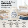 Premium Wool Dryer Balls 6-Pack - 100% Organic New Zealand