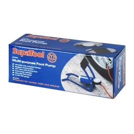 Supatool Foot Pump All Purpose Versatile and Compack Design Rugged Construction