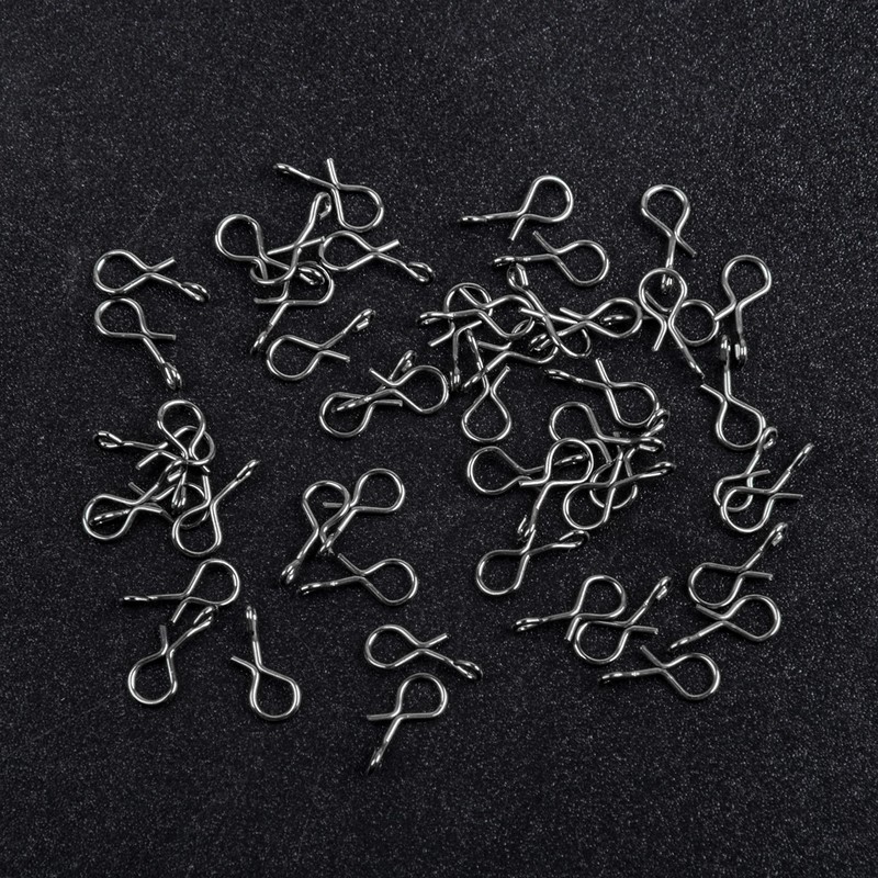 Fly Fishing Snaps 100pcs Quick Lure Change Clips Micro Fly