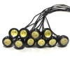 k-cocochi LED Round Cow Eye Daylight, Waterproof, 12 V, 10