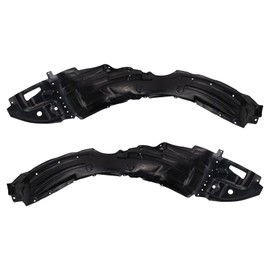 TRQ TRQ Front Inner Fender Liner Set Compatible with 2014-2016 Toyota Corolla TO1248178 TO1249178