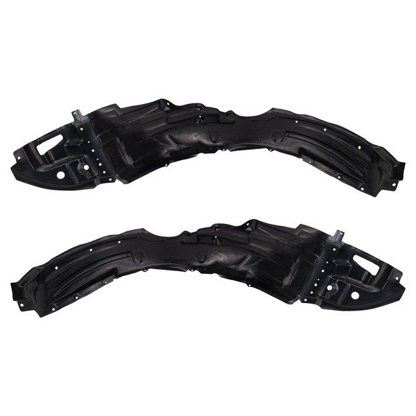 TRQ TRQ Front Inner Fender Liner Set Compatible with 2014-2016