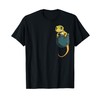 Lizard Reptile Leopard Gecko Lover Pocket Tee Men Women Kid