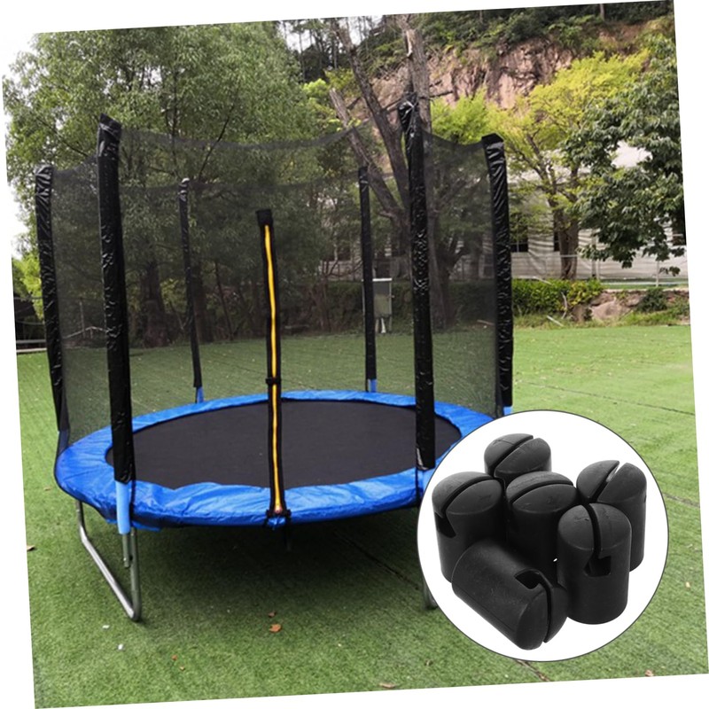OHPHCALL Trampoline Accessories Kit 6pcs Abs Plastic Trampoline Pole Caps