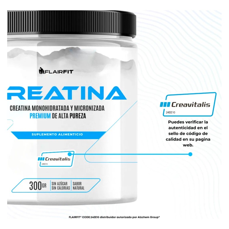 Flairfit Creatina Creavitalis Monohidratada Premium 150g Sfn