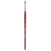 Princeton Velvetouch Chisel Blender Brush, Synthetic, Short Handle, Size 4,
