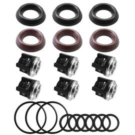 Pressure Washer Pump Check Valve with O-Rings Fit for Annovi Reverberi 18mm RK RKV RKA XRA XRC Series Water Pumps, Pressure Washer Packing Kit Replace AR1828 70-0179 AR1857, 21Pcs