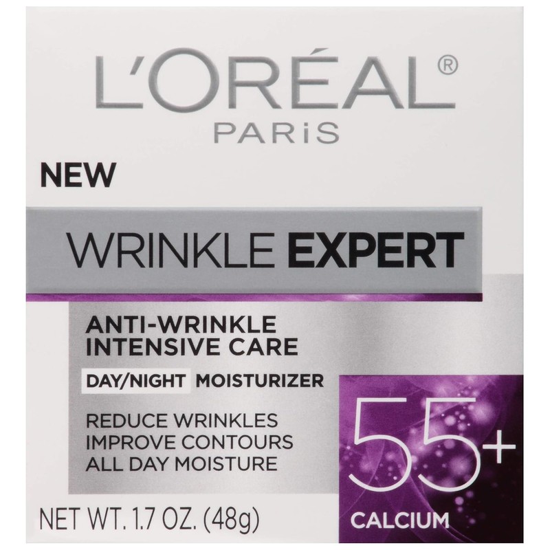L'Oreal Paris Wrinkle Expert 55+ Calcium Non-greasy Anti-Aging Face Moisturizer