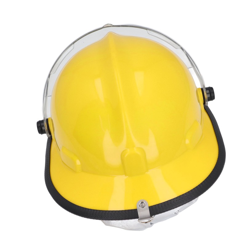 Fire Rescue Helmet with Face Shield Flame Retardant Adjustable Shock