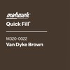 Mohawk Quick Fill Burn in Stick, Van Dyke Brown, M320-0022,