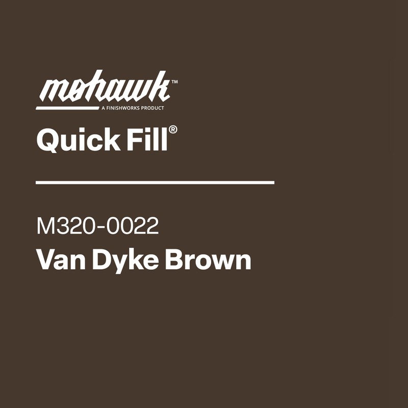Mohawk Quick Fill Burn in Stick, Van Dyke Brown, M320-0022,
