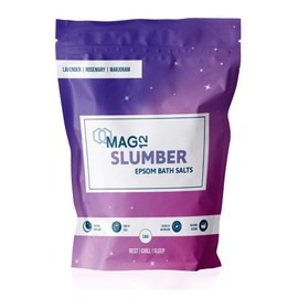MAG12 Slumber Epsom Bath Salts with Lavender, Rosemary & Marjoram 1kg | Promotes Sleep & Relaxation