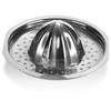 com-four® 2 x Stainless Steel Citrus Juicers - Juicers for