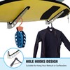 HIKULA 5 Board Surf Rack Wall Mount for Surfboard, Wakeboard,