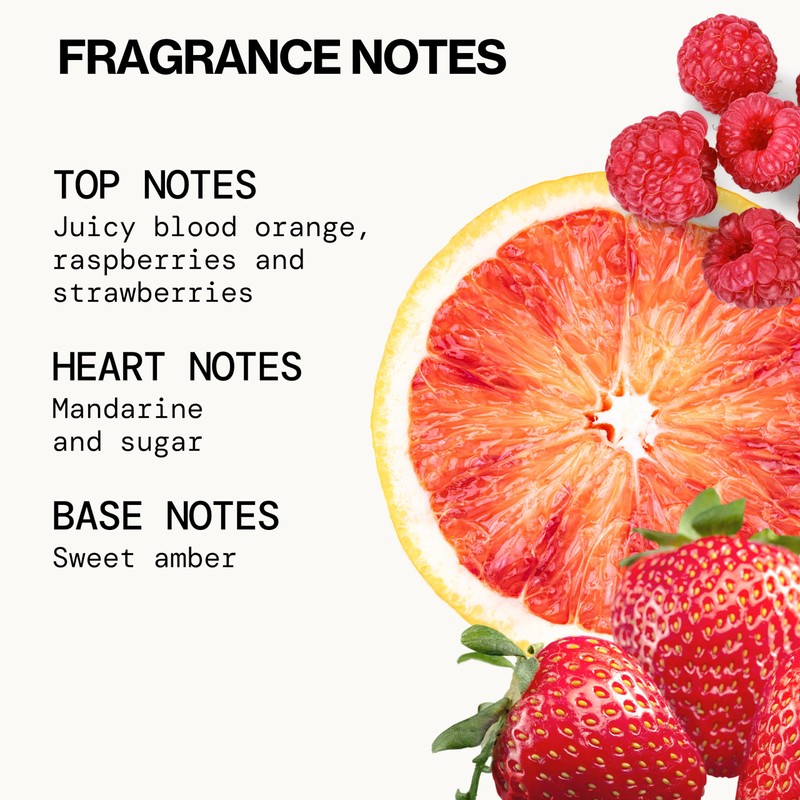Pacifica Tuscan Blood Orange Perfume Spray for Women - Vegan,