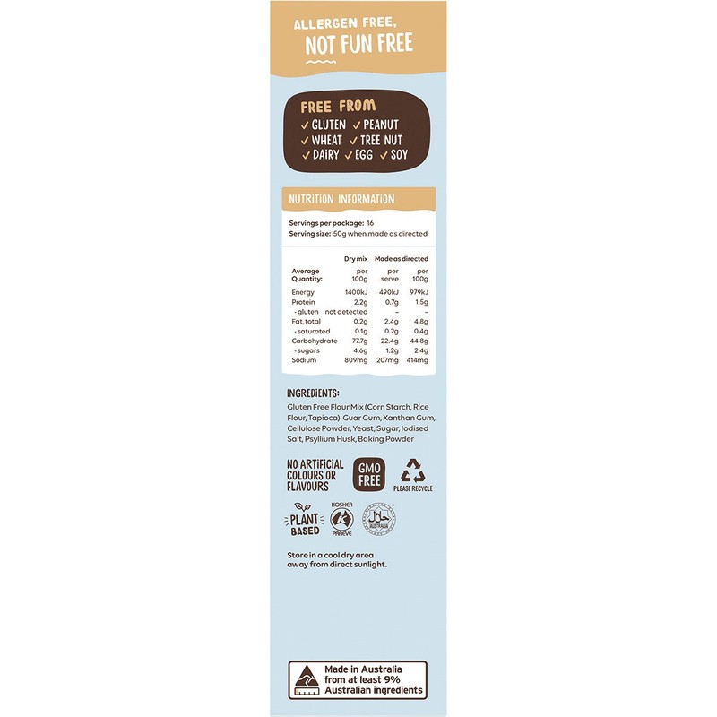 Well & Good Crusty Bread Mix 410g