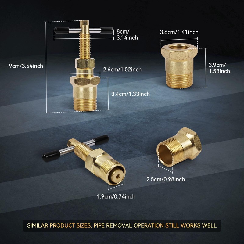 BELEY Olive Puller Olive Remover Tool 15mm & 22mm Olive