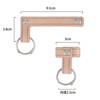 Unicute TU0023 Elbe Chaprie Genuine Leather Loop Key Chain Nail