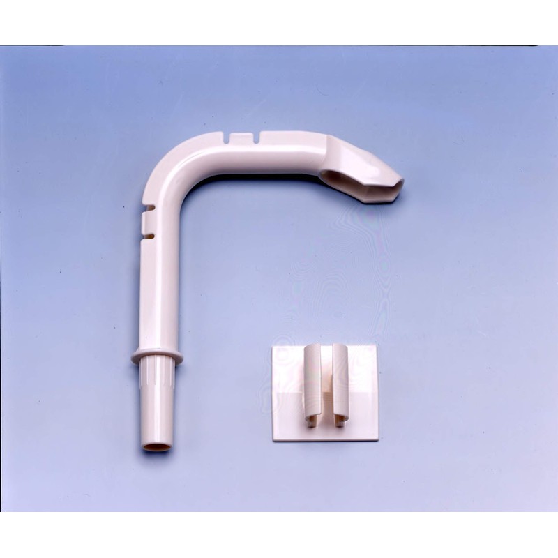 Mitsugiron BP-45 Bath Pump Hose Holder, White, Compatible Hose Size,