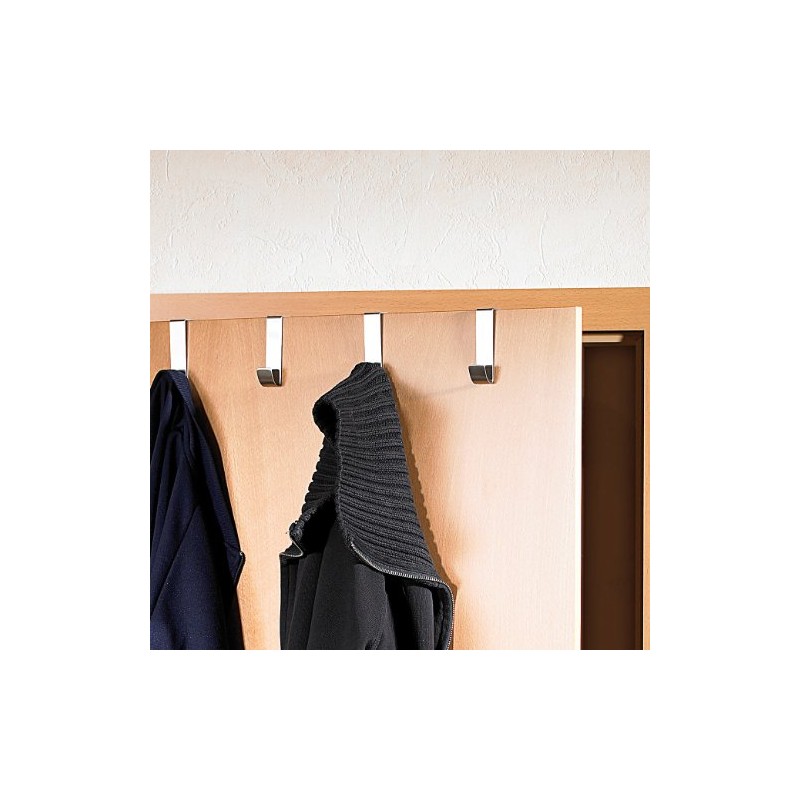 4x Universal Stainless Steel Door Hooks