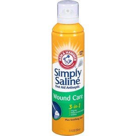 Simply Saline Wound Wash 3-in-1 Spray - 7.1 oz, Pack of 4