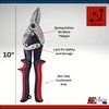 ATE Pro. Tools - 3-Piece Aviation Snip Set - Left,