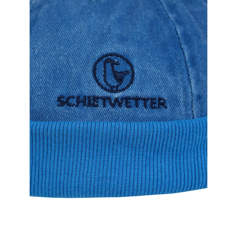 SCHIETWETTER Mens Dockerscap Sailor Harbor Hat 100% Cotton, turquoise