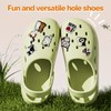 46PCS Croc Accessories, Cute Animal Croc Charms, Fixed Shoe Edge