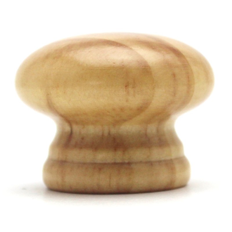 WAKI TW-002 Wooden Knob Pine 1.6 inches (40 mm)
