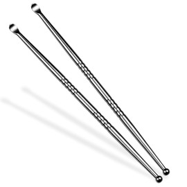 2pcs Stainless Steel Tonsil Stone Remover Tool + Ear Wax Removal Tool Set