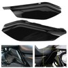 2Pcs Air Deflector Trim Heat Shield Motorcycle MidFrame Trim Fit