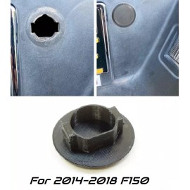 Ford Spare Tire Lock Cap Replacement for Ford F150 2014-2018 Models, Black, Free Ship