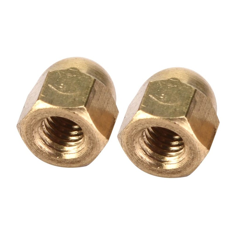 20 Pcs Brass Cap Nuts Set M6 Brass Nuts Vehicle