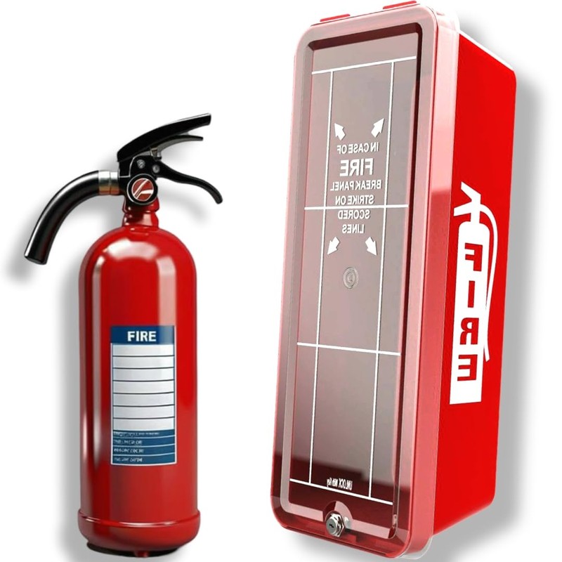 ISOP PVC Fire Extinguisher Cabinet Small for up to 5