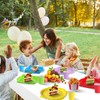 ZblPyro 120pcs Rainbow Party Plates Cups and Napkins for 40