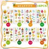 BOOSHMall 16 Sheets of Easter Stickers, Easter Eggs and Rabbit