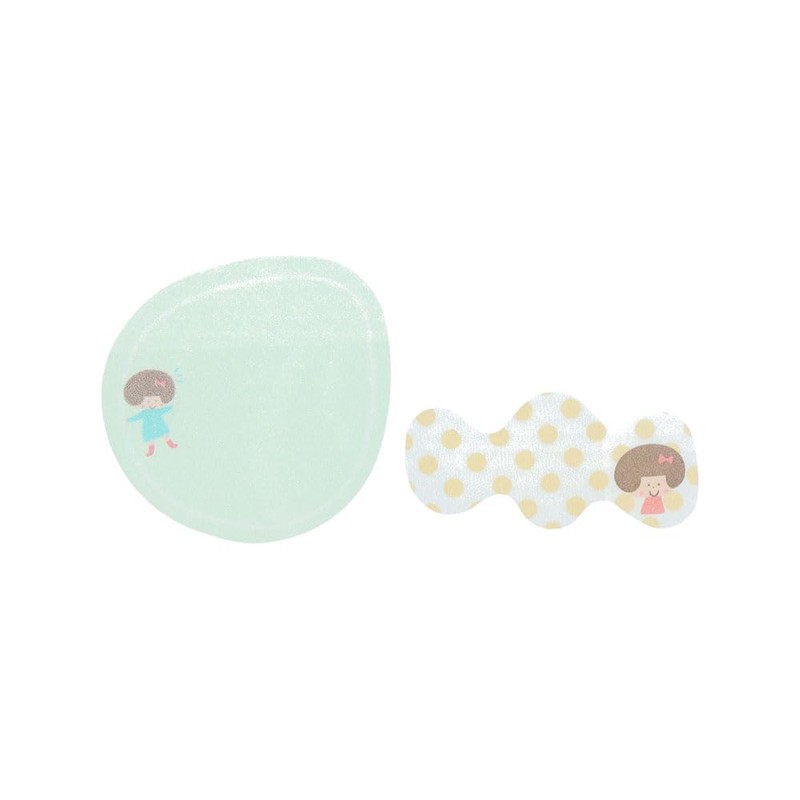 Sun-Star Stationery Mizutama S2852519 Goods, Sticky Notes, Writable Suke Kakera,
