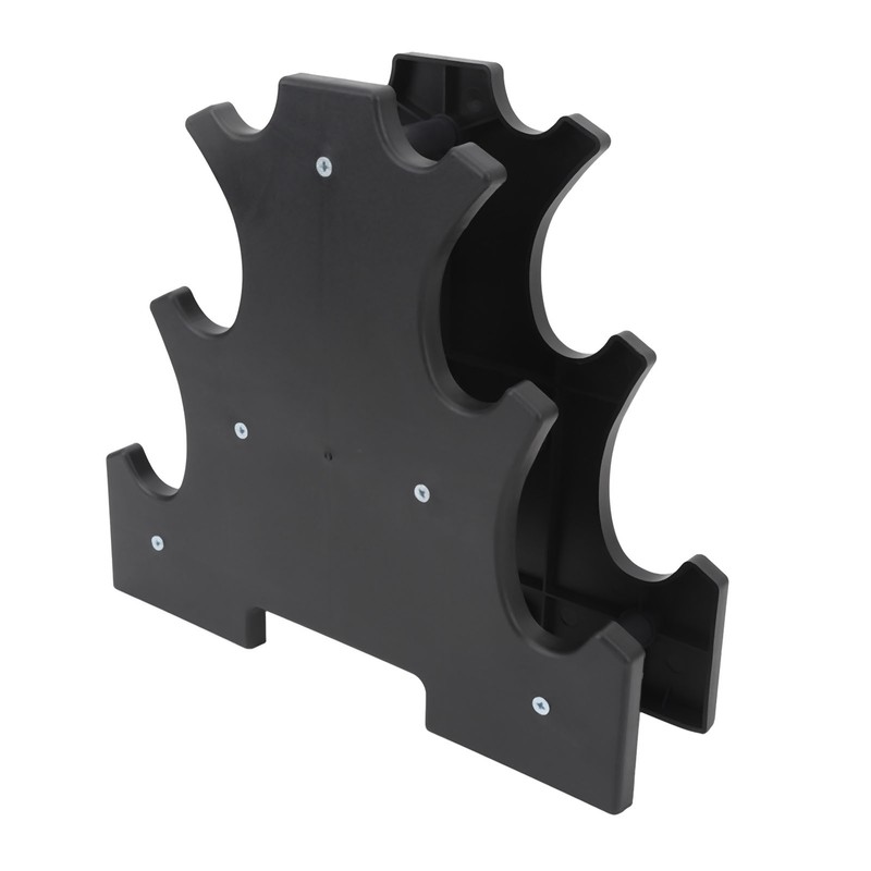 Dumbbell Weight Rack Compact 3 Tier Dumbbell Rack Stand for