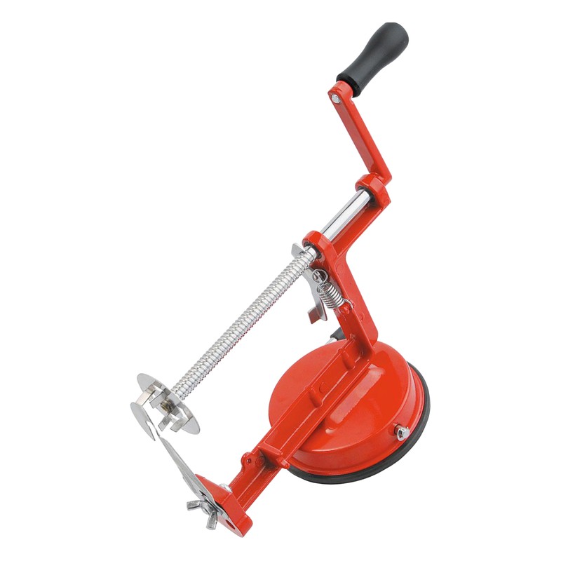 Spiral Potato Cutter Hand Crank Stainless Steel Alloy Rubber Food