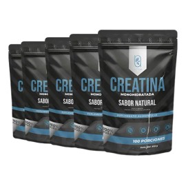 Creatina Monohidratada 100 Pura Sin Sabor 5 Pack 500g                                                                                                 